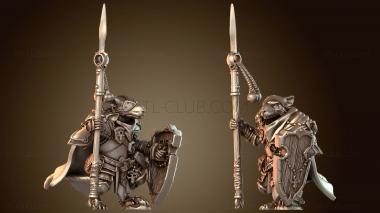 3D модель Капитан Крысолюдов Спир (STL)