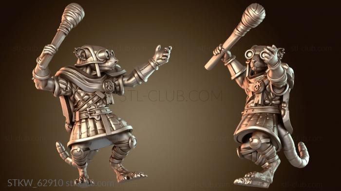 Сержант катапульты крысолюдов женского пола