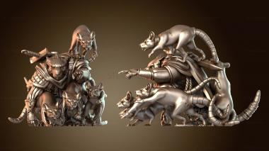 3D модель Крысолюд Гигантский Убийца Крыс Слэйер (STL)