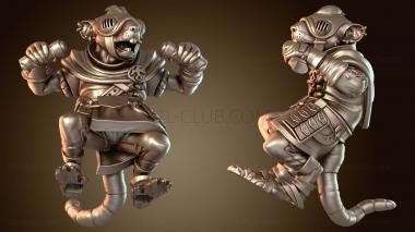 3D модель Крысолюды Великий Смертоносный Каток Стрелок (STL)