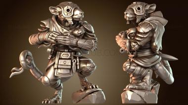 3D модель Крысы-гренадеры (STL)