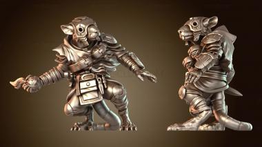 3D модель Крысолюды-гренадеры Закаленные (STL)