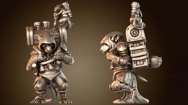 3D модель Крысолюды-гренадеры Умелые (STL)