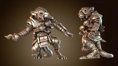 3D модель Крысы-гренадеры брутальные (STL)