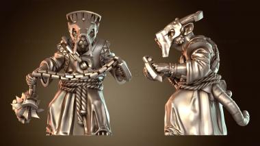 3D модель Ратменские монахи-кадильницы-аскеты (STL)