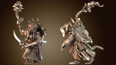 3D модель Монахи-крысоловы, сержант-ветеран (STL)