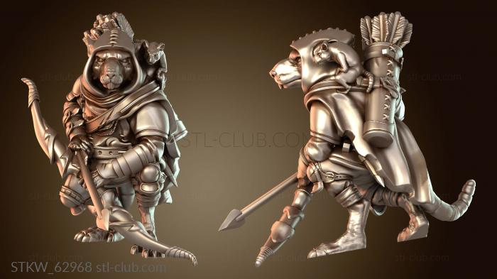 Military Крысолюды-рейнджеры Рейнджер-мужчина-всадник