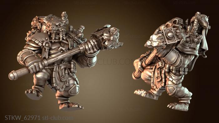 Military Капитан крысолюдей-крысолюдов