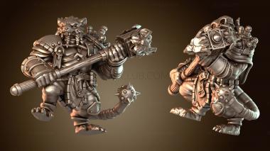 3D модель Крысолюды Крысолюды Капитан Соло (STL)