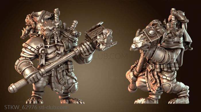 Military Освобожденный капитан крысолюдов-огров