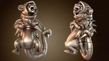 3D модель Крысолюды-помощники убийцы скрытные (STL)