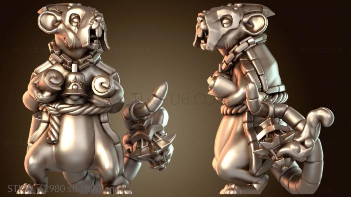 Military Монах-помощник крысолюда