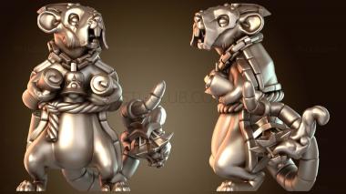 3D модель Монах-помощник крысолюда (STL)