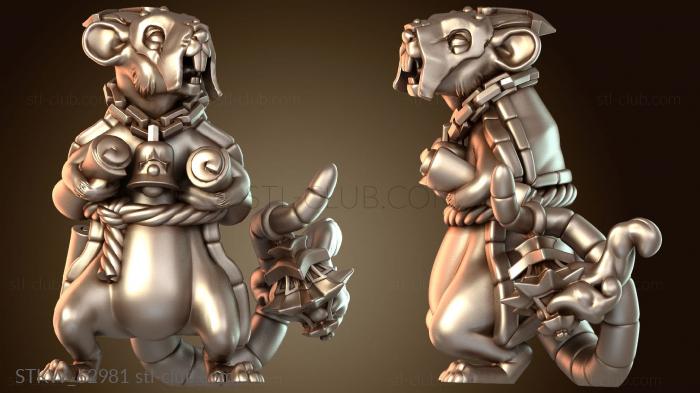 Military Помощники крысолюдей Монах Посвященный