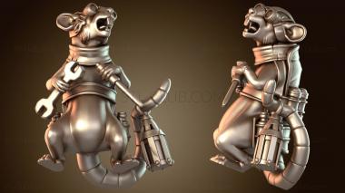 3D модель Инженер-техник Ratmen Sidekicks (STL)