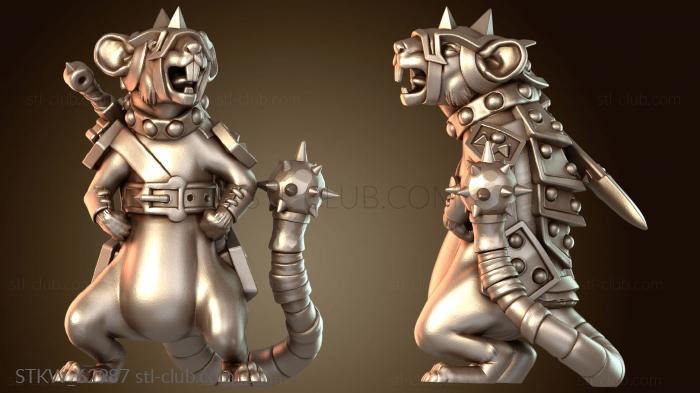 Military Крысолюды-помощники, воины-яростные