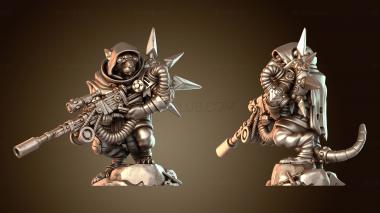 3D модель Крысолюды Снайпер Инженер (STL)