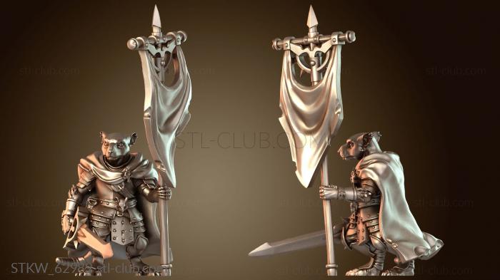 Military Знамя ветеранов крысолюдов