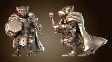 3D модель Музыкант ветеранов-ратменов (STL)