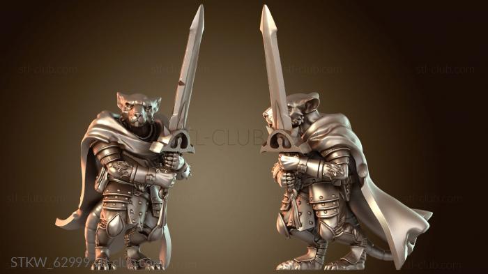 Ветераны Крысолюдов, владеющие мечом