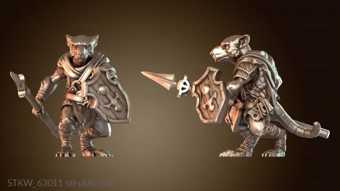 Крысолюды-воины Копье Запределья