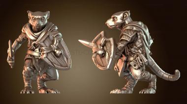 3D модель Меч Воинов Крысолюдов (STL)