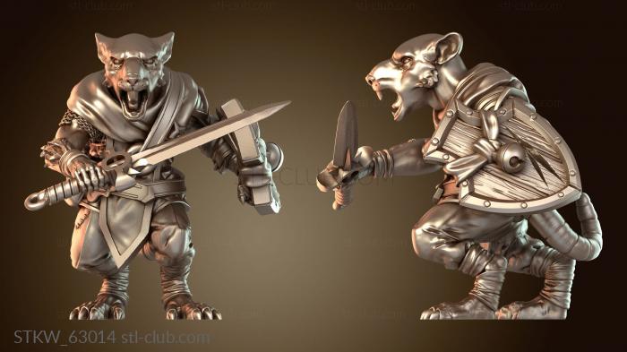 Меч воинов-крысолюдов смелый