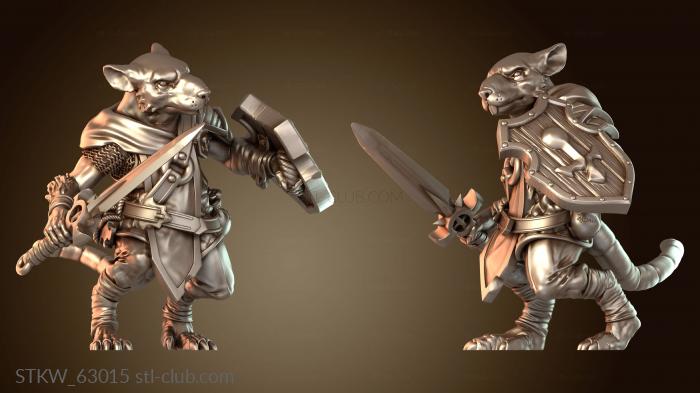 Воины Крысолюдов Меч Доблестный