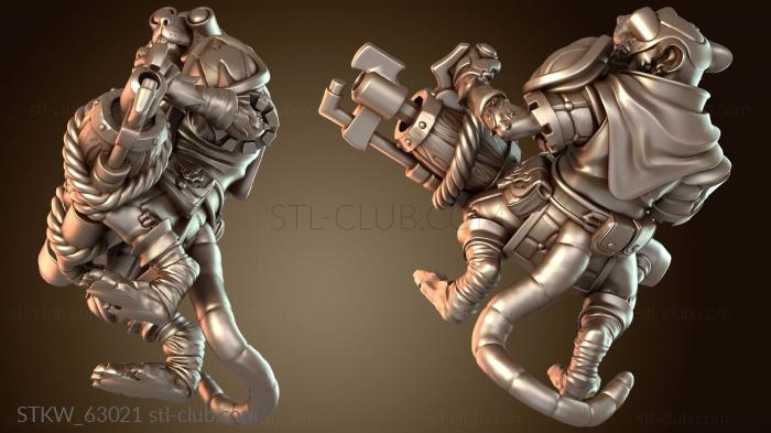 Military Команды вооружения крысолюдей, огнеметы ксеноновые