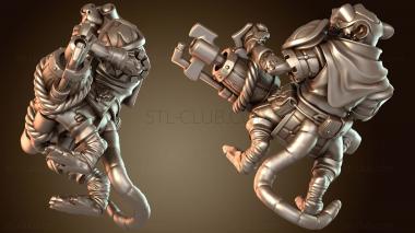 3D модель Команды вооружения крысолюдей, огнеметы ксеноновые (STL)