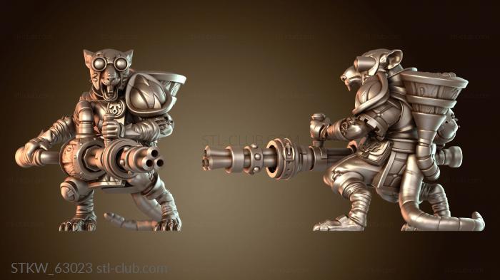 Military Команды вооружения крысолюдей «Гатлинг Фьюриос»