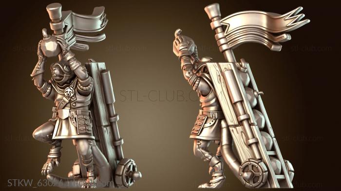 Military Команды вооружения крысолюдей, минометы, назад