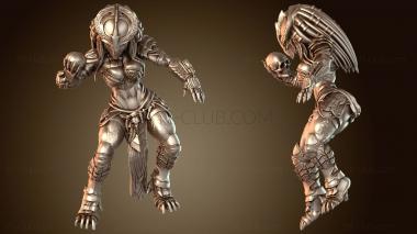 3D модель КОРОЛЕВА ВОРОН НА ТРОНЕ (STL)