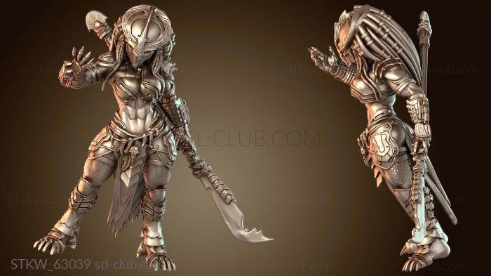 Military Королева-ворон с родовым копьем клана Серджио