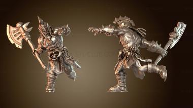 3D модель Топор Разбок Экшн (STL)