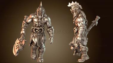 3D модель Razbok Action Idle Axe (STL)