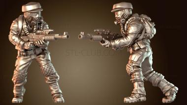 3D модель Отряд повстанцев (STL)