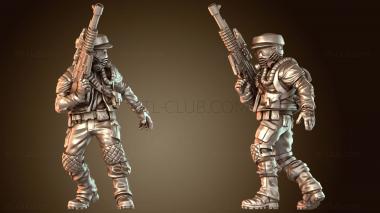 3D модель Элитный отряд повстанцев (STL)