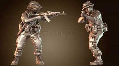 3D модель Повстанцы с повстанцами (STL)