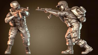 3D модель Повстанцы с бунтарской яростью (STL)