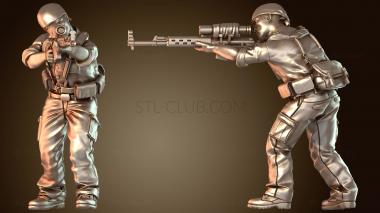 3D модель Повстанцы с беспощадным мятежом (STL)