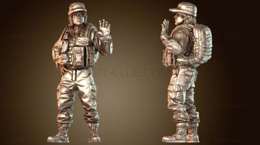 3D модель ЧЛЕН РАЗВЕДКИ ДЖЕК ДЭНИЕЛС (STL)