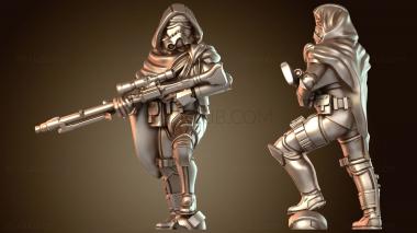 3D модель Снайпер-разведчик (STL)