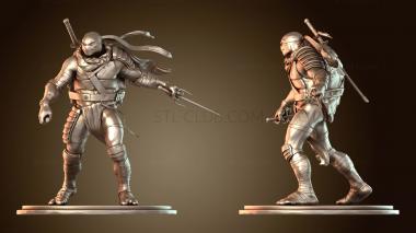 3D модель Красная бандана Рафаэль (STL)