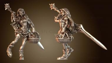 3D модель Копье инквизитора Красной Шапочки (STL)