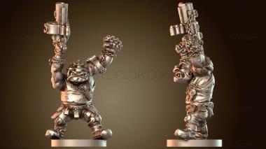 3D модель Красные Огры Смертоносные (STL)