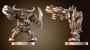 3D модель Молодые красные огры (STL)