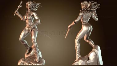 3D модель Рыжая Соня Героическая (STL)