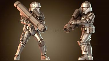 3D модель Оставшиеся солдаты Решительные оставшиеся солдаты (STL)