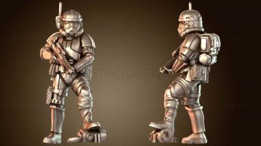 3D модель Отряды оставшихся солдат «Ревностные» (STL)